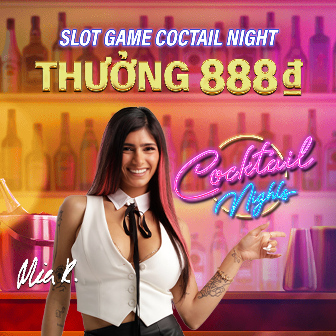 Thưởng 888₫ tại Slot Cocktail Night