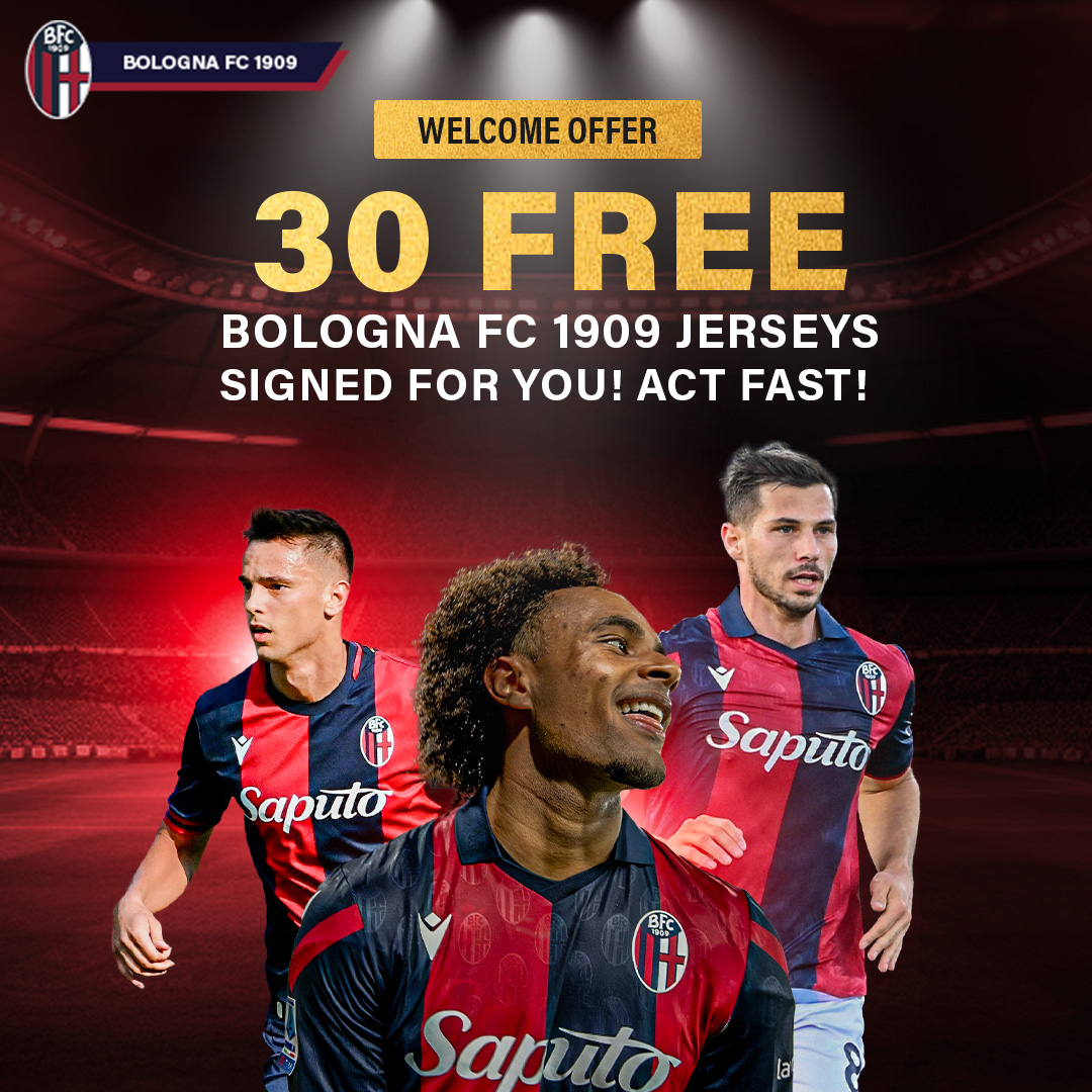 Free Signed Bologna FC Jerseys