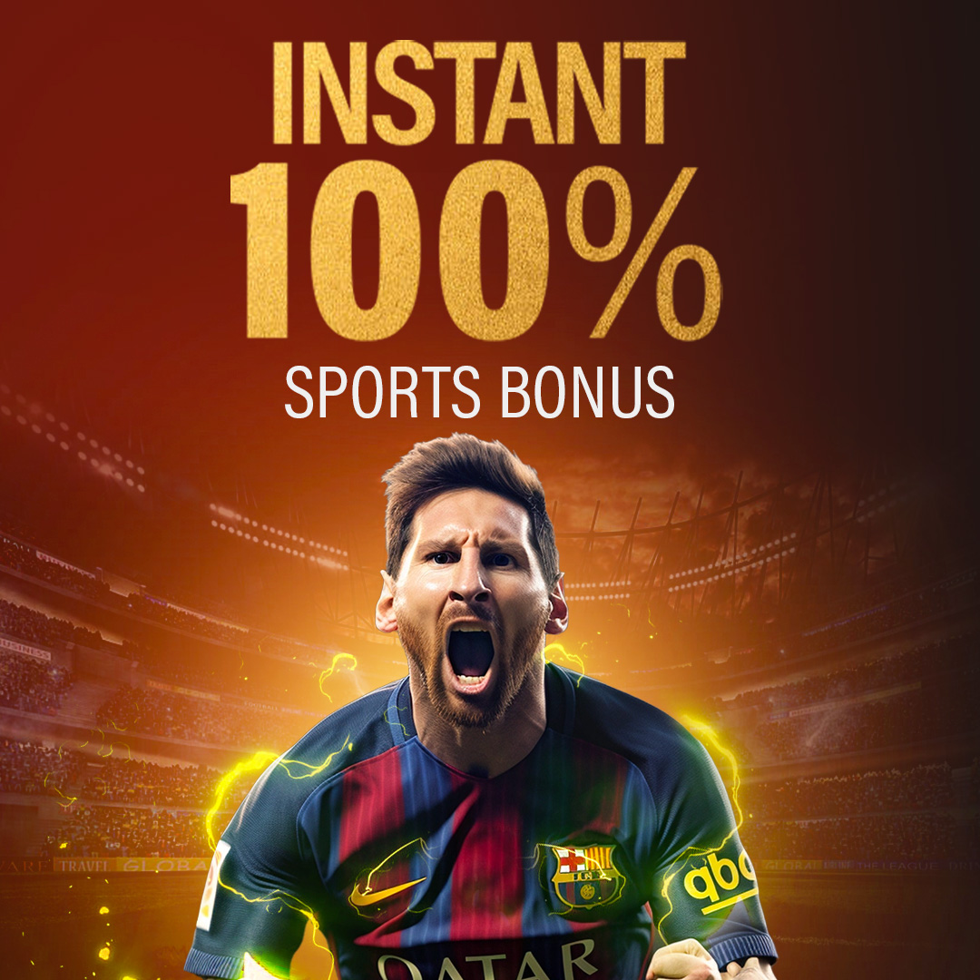 Instant 100% Sports Bonus