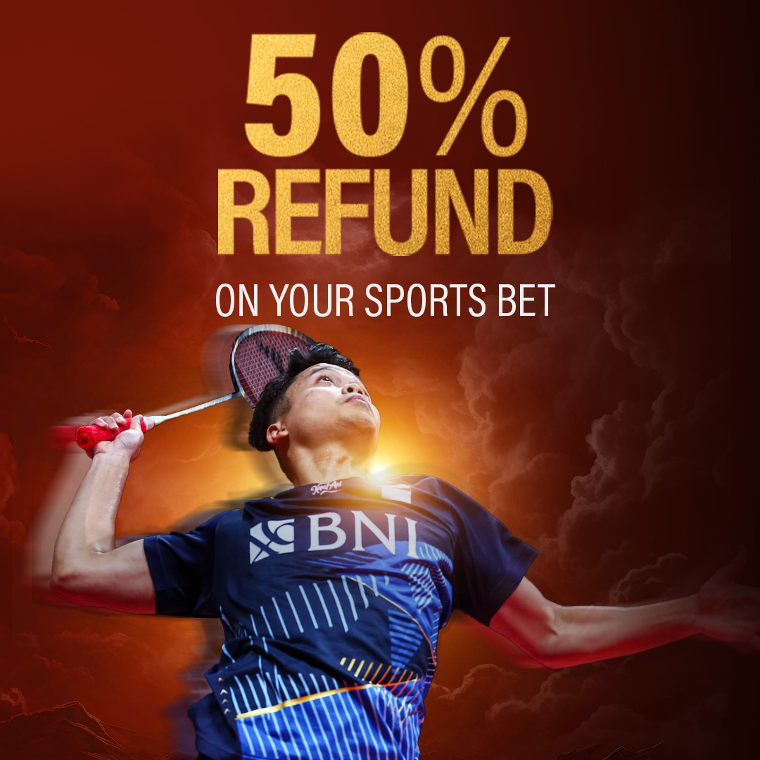 50% Sports Bet Refund
