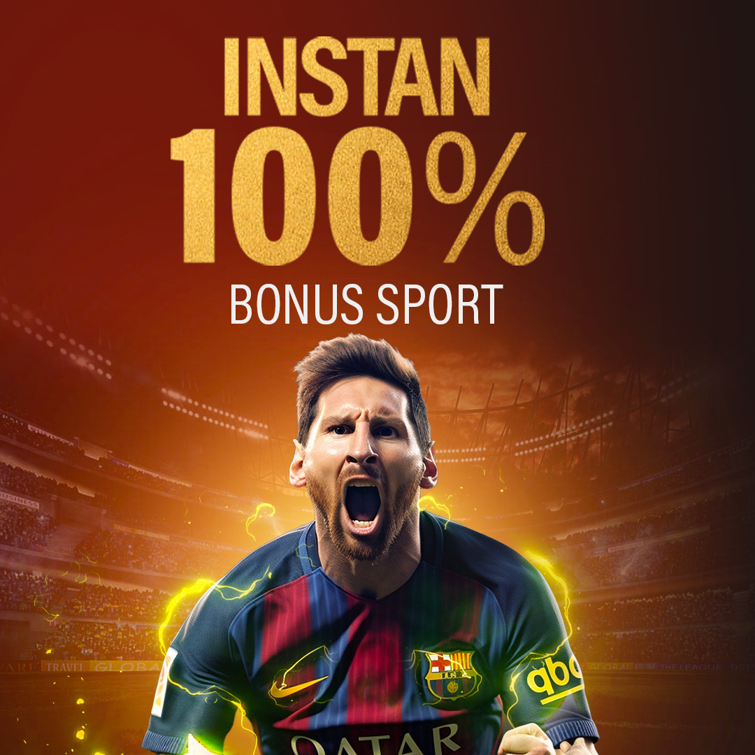 Bonus Instan Sport 100%