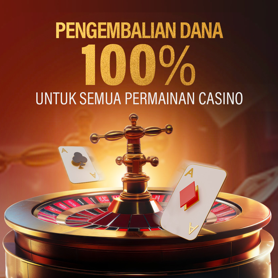 Pengembalian Dana 100% pada permainan Casino