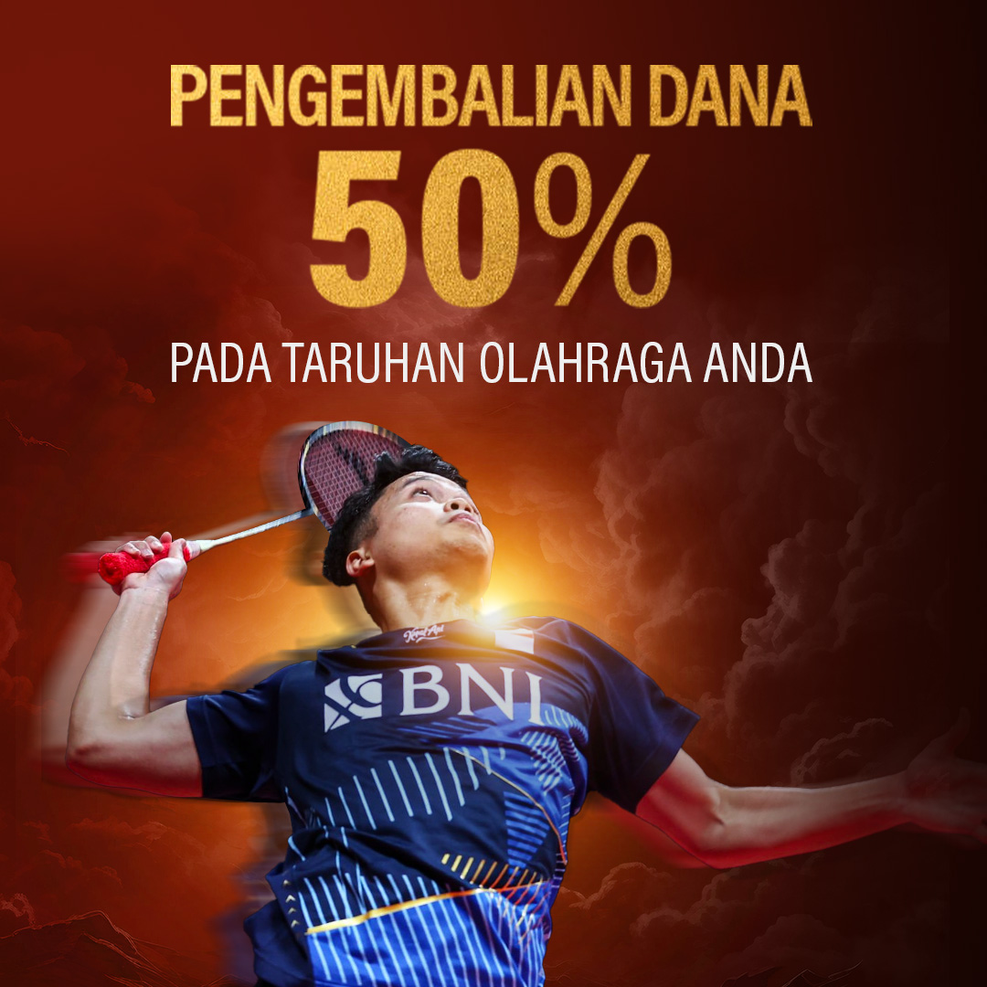 Pengembalian Dana 50% pada Taruhan Olahraga Anda