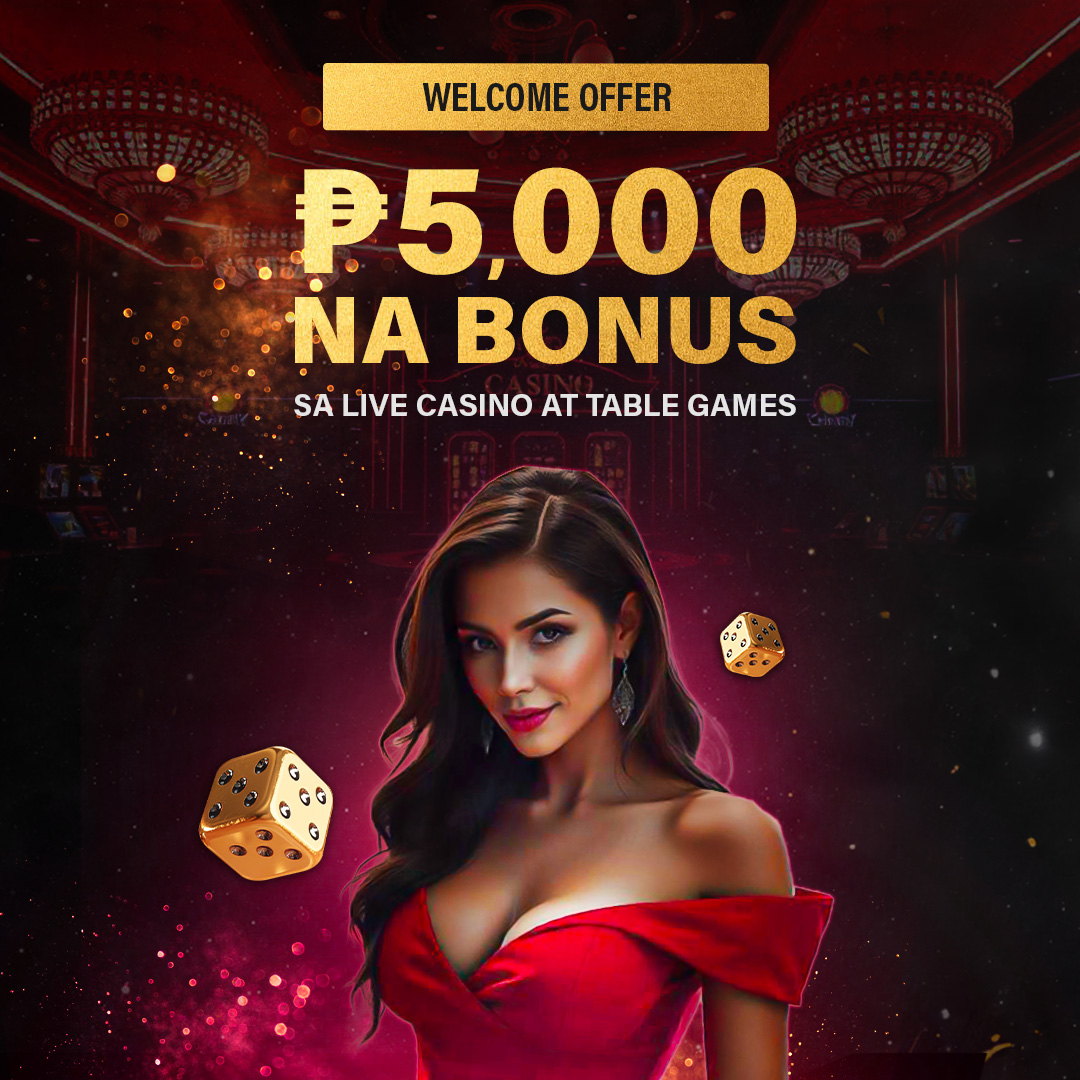 ₱5,000 Bonus sa Live Casino & Table