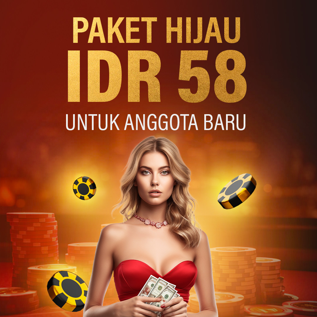 Paket Hijau IDR 58 untuk Anggota Baru