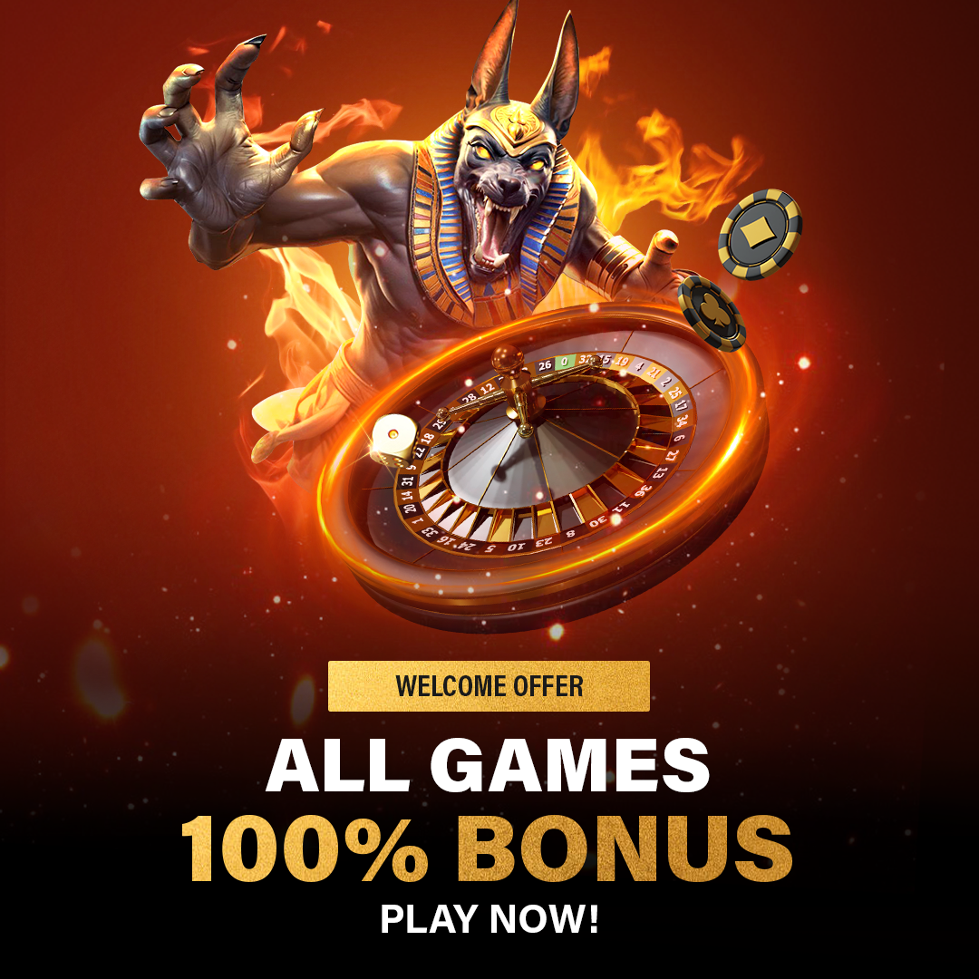 All Games 100% Bonus Welcome Offer