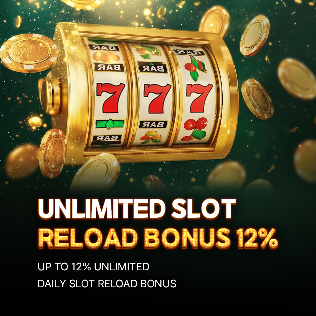 12% Slots Re-deposit Up To 1 Million
